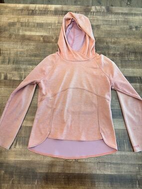 Marmot Girls Pink Sun Shirt Hoody small